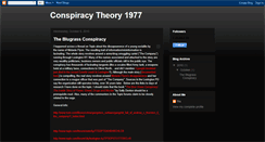 Desktop Screenshot of conspiracytheory1977.blogspot.com