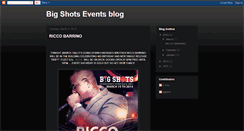 Desktop Screenshot of bigshotsnc.blogspot.com