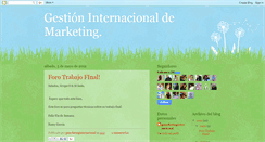 Desktop Screenshot of gmarketinginternacional.blogspot.com