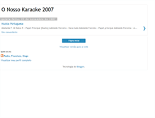 Tablet Screenshot of karaoke2007.blogspot.com
