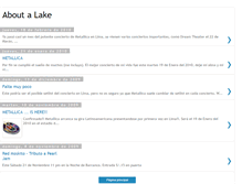 Tablet Screenshot of aboutalake.blogspot.com