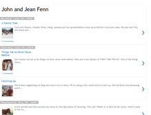 Tablet Screenshot of jjfennfam.blogspot.com