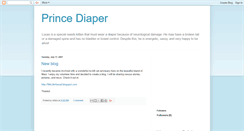 Desktop Screenshot of princediaper.blogspot.com