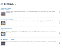 Tablet Screenshot of my-delicious.blogspot.com
