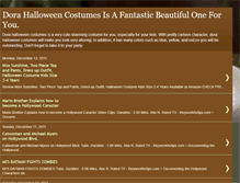 Tablet Screenshot of dorahalloweencostumes.blogspot.com