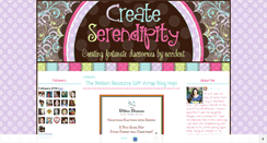 Desktop Screenshot of createserendipity.blogspot.com