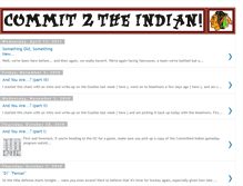 Tablet Screenshot of commit2theindian.blogspot.com