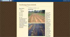 Desktop Screenshot of gardeninggurugoforth.blogspot.com