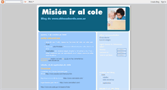 Desktop Screenshot of misioniralcole.blogspot.com