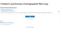 Tablet Screenshot of childrenschoreographedinternetcoup.blogspot.com