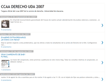 Tablet Screenshot of ccaaderecho2007.blogspot.com