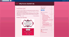 Desktop Screenshot of kittytrucosstardollcity.blogspot.com