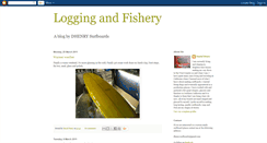 Desktop Screenshot of loggingandfishery.blogspot.com