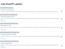 Tablet Screenshot of judykossoff.blogspot.com