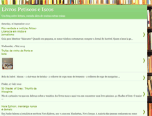 Tablet Screenshot of livrospetiscoseiscos.blogspot.com