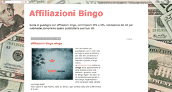 Desktop Screenshot of bingoaffiliazioni.blogspot.com
