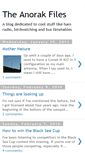Mobile Screenshot of anorakfiles.blogspot.com