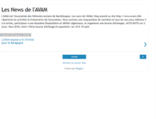 Tablet Screenshot of lesnewsdelavam.blogspot.com