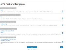 Tablet Screenshot of mtvfastandthegorgeous.blogspot.com