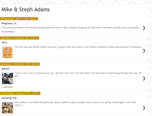 Tablet Screenshot of mikeandstephadams.blogspot.com