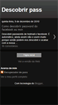 Mobile Screenshot of descobrirpassfacebook.blogspot.com
