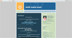 Desktop Screenshot of mama-amni.blogspot.com