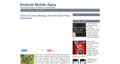 Desktop Screenshot of mobile-apps-android.blogspot.com