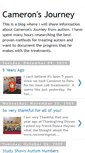 Mobile Screenshot of cameronsjourney.blogspot.com