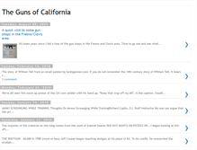 Tablet Screenshot of gunsofcalifornia.blogspot.com