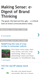 Mobile Screenshot of makingsensedigest.blogspot.com