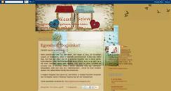 Desktop Screenshot of kezzelszivvel.blogspot.com