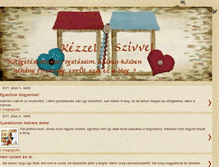 Tablet Screenshot of kezzelszivvel.blogspot.com