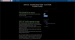 Desktop Screenshot of anicafurniture.blogspot.com