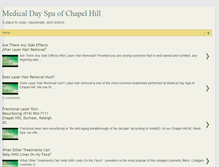 Tablet Screenshot of chapelhilldayspa.blogspot.com