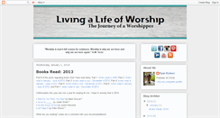 Desktop Screenshot of journeyofaworshipper.blogspot.com