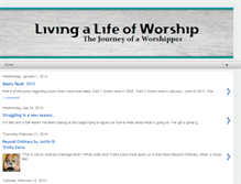 Tablet Screenshot of journeyofaworshipper.blogspot.com