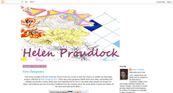 Desktop Screenshot of helenproudlocktextiles.blogspot.com