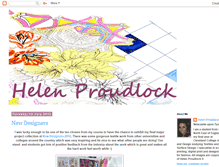 Tablet Screenshot of helenproudlocktextiles.blogspot.com