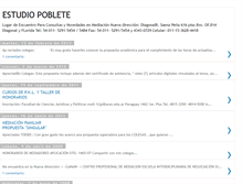 Tablet Screenshot of estudiopoblete.blogspot.com