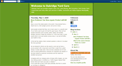 Desktop Screenshot of oakridgeyardcare.blogspot.com