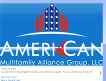 Tablet Screenshot of americanmultifamily.blogspot.com