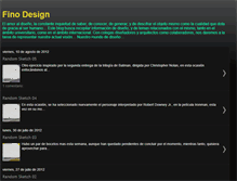 Tablet Screenshot of fino-design.blogspot.com
