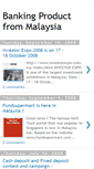 Mobile Screenshot of bankingproduct.blogspot.com