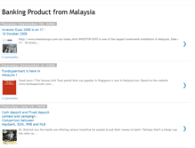 Tablet Screenshot of bankingproduct.blogspot.com