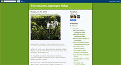 Desktop Screenshot of pencemaranlingkunganhidup.blogspot.com