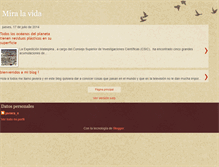 Tablet Screenshot of mira-la-vida.blogspot.com