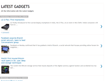 Tablet Screenshot of latest-gadgets1.blogspot.com