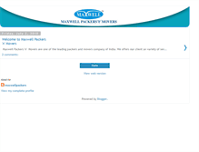 Tablet Screenshot of maxwellpackers.blogspot.com