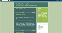 Desktop Screenshot of breakfastreading.blogspot.com