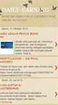 Mobile Screenshot of daily-earning.blogspot.com